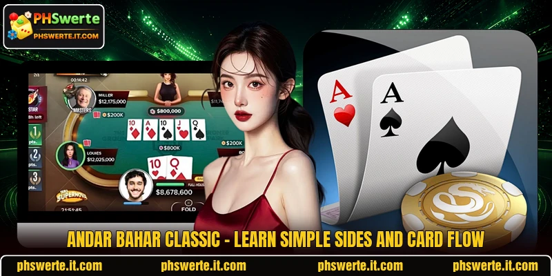 Andar Bahar Classic - Learn Simple Sides And Card Flow