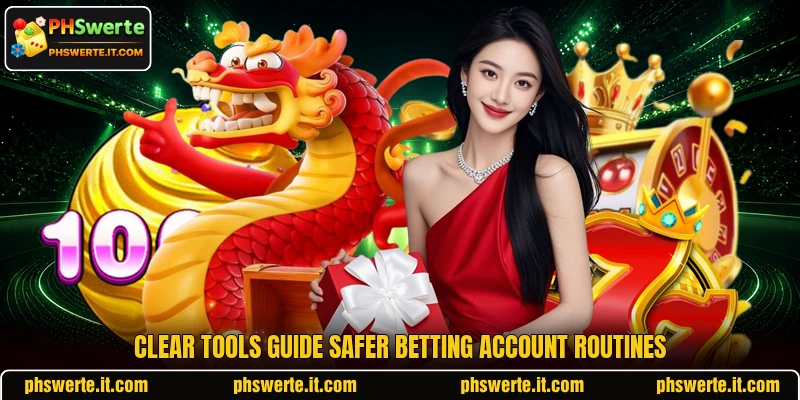 Clear tools guide safer betting account routines