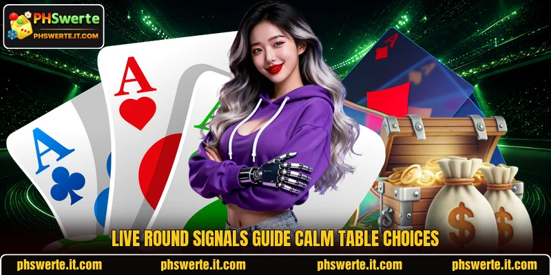 Live round signals guide calm table choices