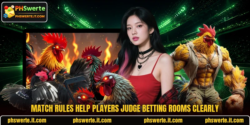 Match rules help players judge betting rooms clearly Match rules help players judge betting rooms clearly