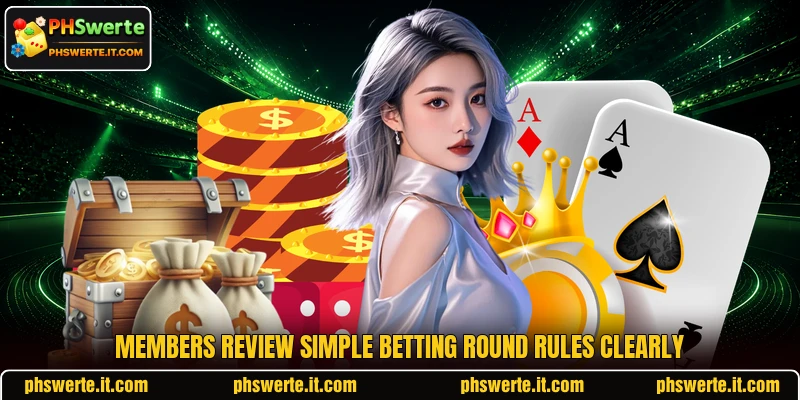 Members review simple betting round rules clearly Members review simple betting round rules clearly