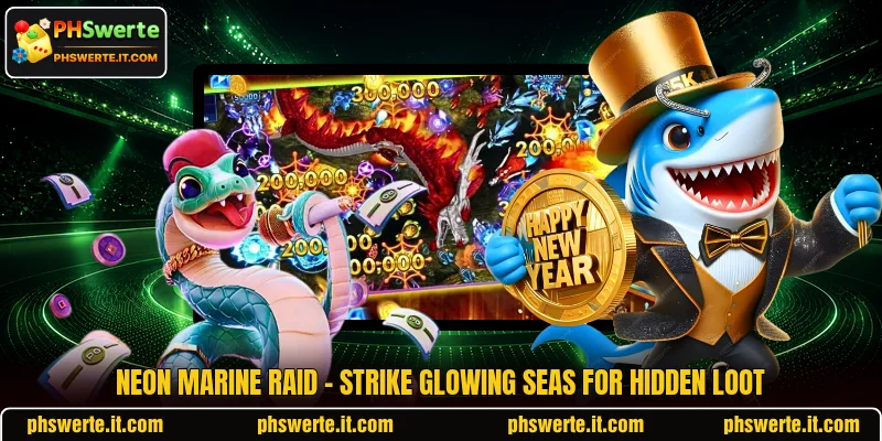 Neon Marine Raid - Strike Glowing Seas For Hidden Loot