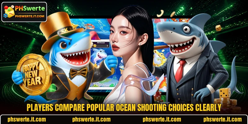 Players compare popular ocean shooting choices clearly Players compare popular ocean shooting choices clearly