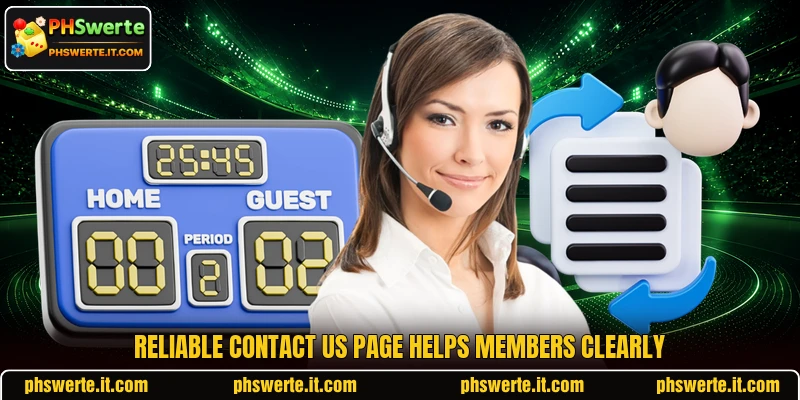Reliable contact us page helps members clearly Reliable contact us page helps members clearly