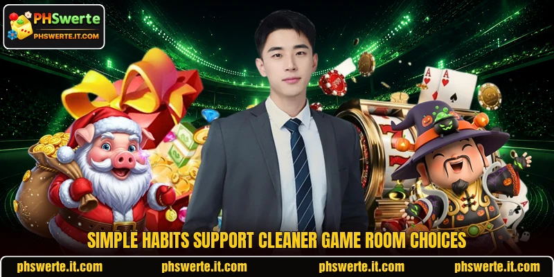 Simple habits support cleaner game room choices Simple habits support cleaner game room choices