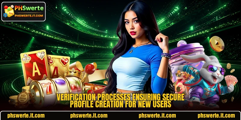 Verification processes ensuring secure profile creation for new users Verification processes ensuring secure profile creation for new users
